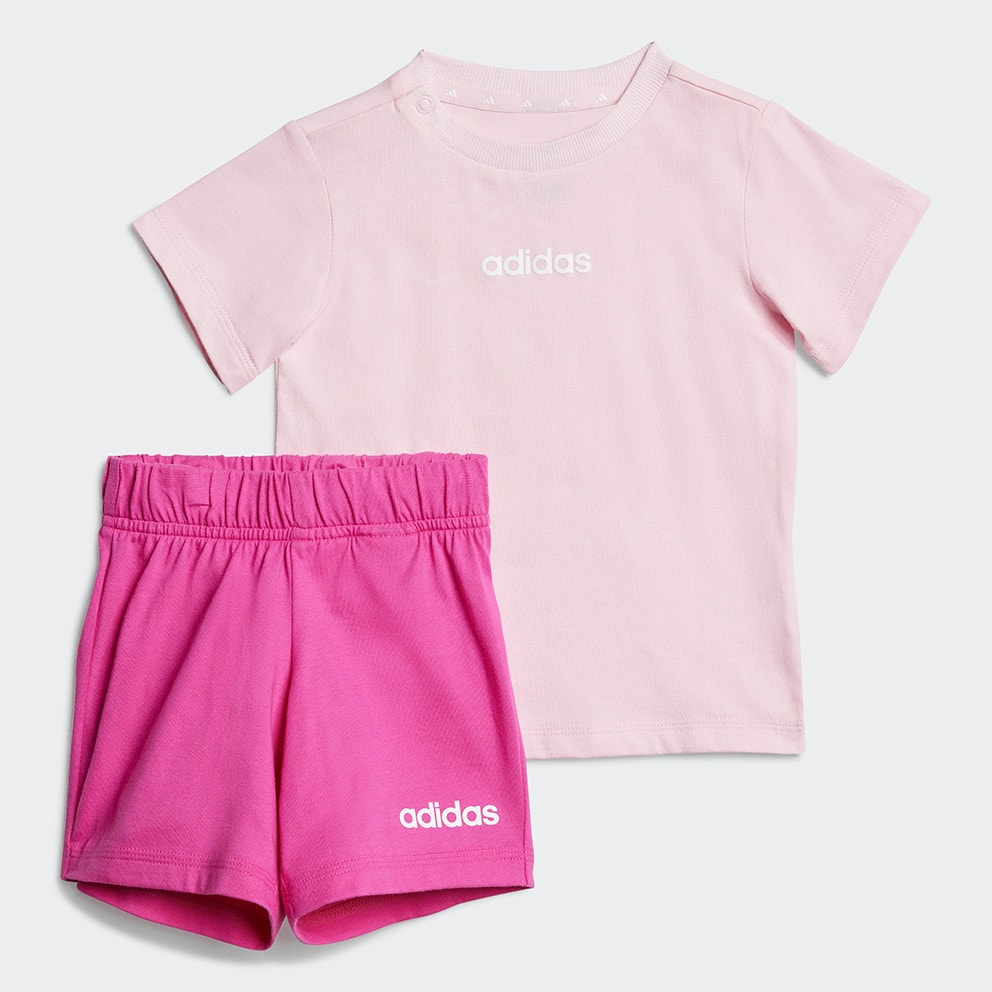 adidas Originals Lin T-Set 160 Short Tee Βρεφικό Σετ Φόρμας