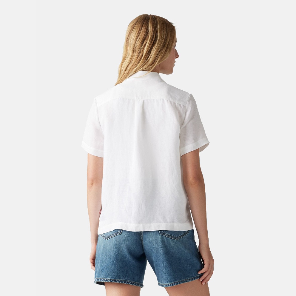 Levi's Sonny Linen Blend Camp Γυναικείο Κοντομάνικο Πουκάμισο
