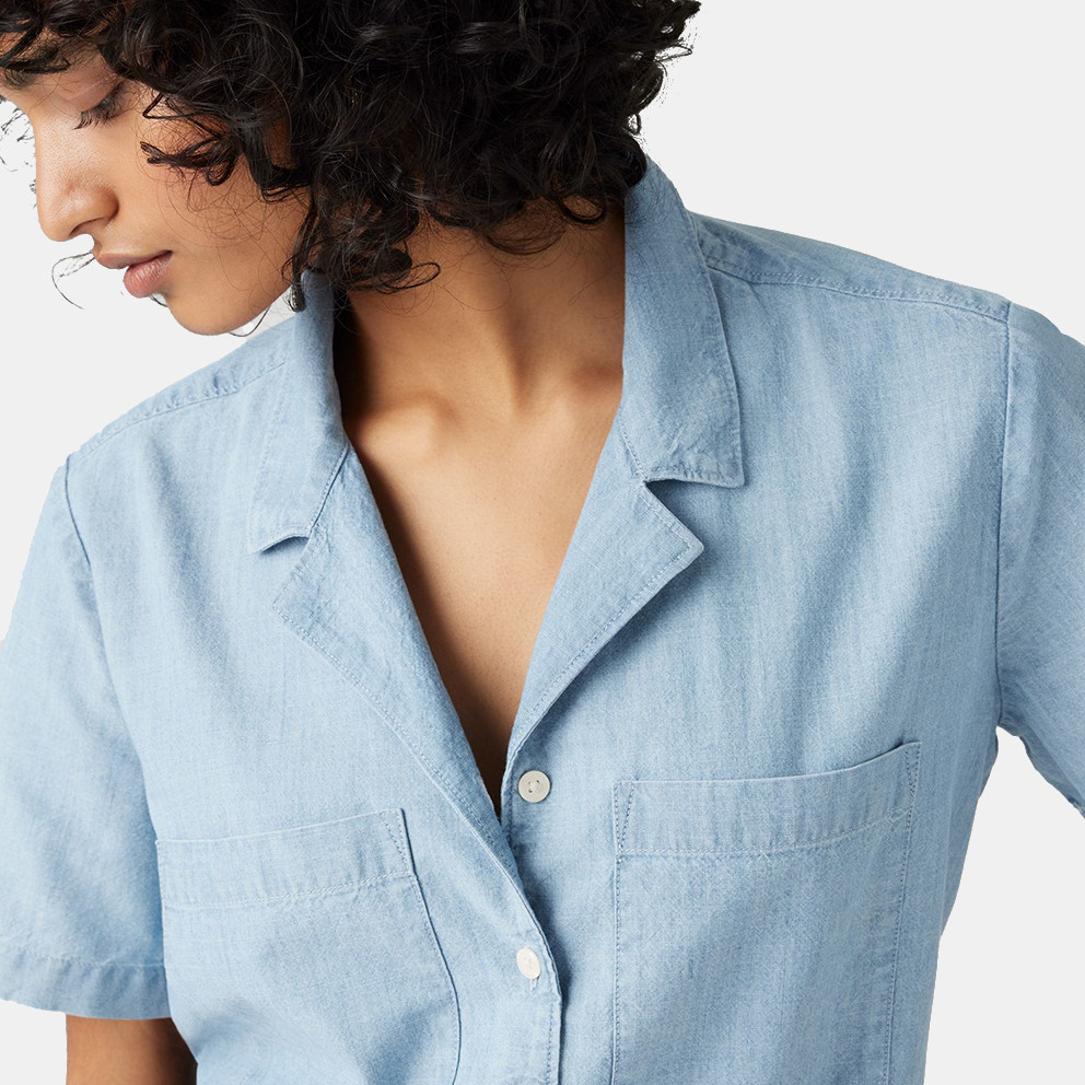 Levi's Sonny Linen Blend Camp Γυναικείο Κοντομάνικο Πουκάμισο