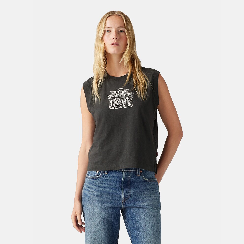 Levi's Boxy Γυναικείο Αμάνικο T-Shirt