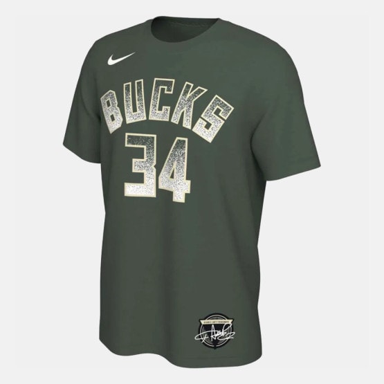 Nike Milwaukee Bucks Giannis Antetokounmpo 25 Men's T-Shirt