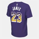 Nike NBA LeBron James Los Angeles Lakers Men's T-Shirt