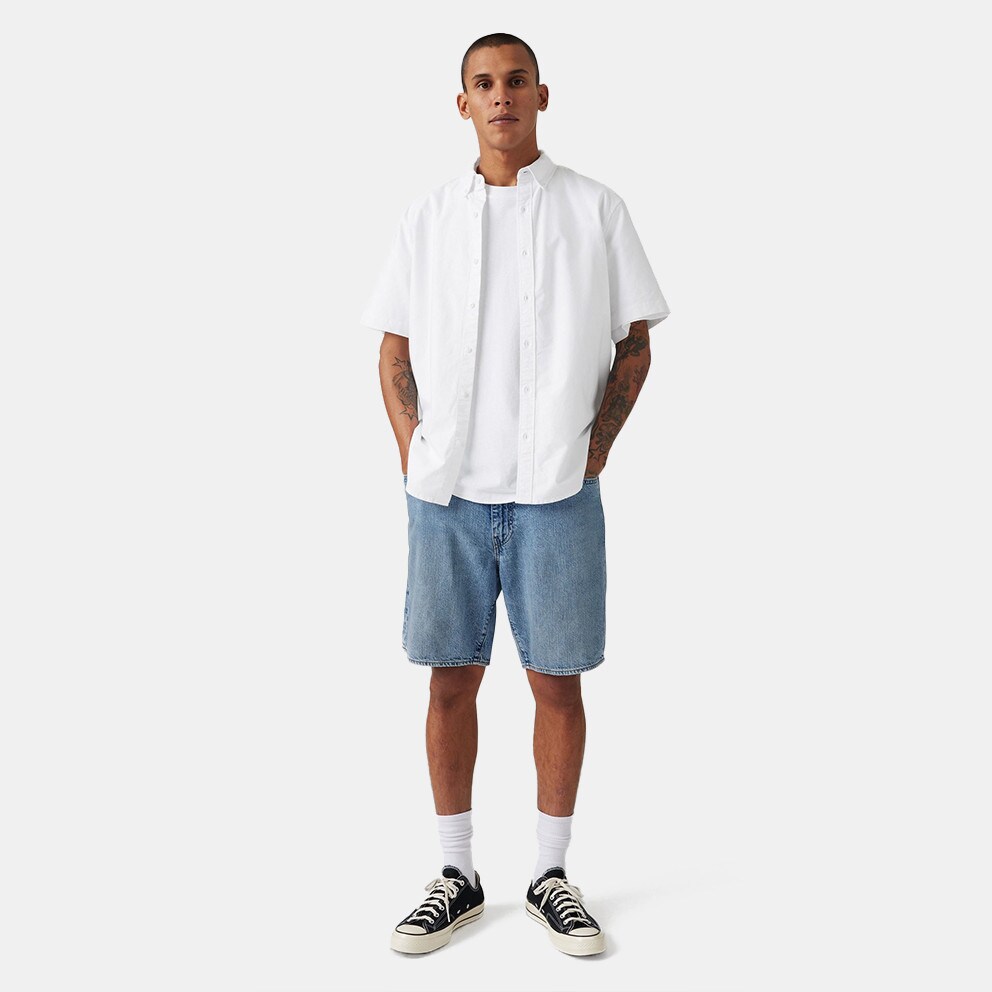 Levi's 468 Loose Shorts Light Indigo - Flat Finish