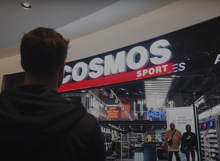 New Store Cosmos Sport Engomi